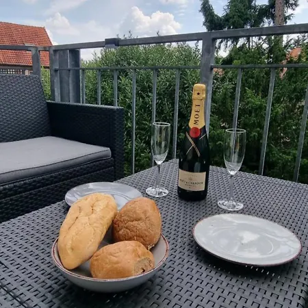 Апартаменты Am Kurwald In Бад-Липпшпринге